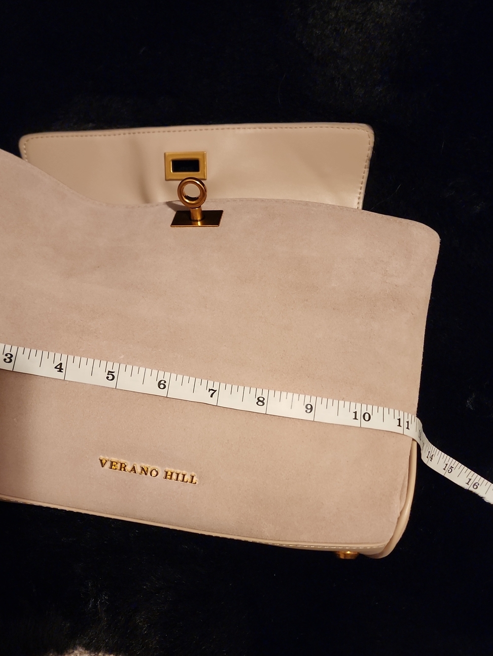 Price Drop ♡♡♡ Verano Hill Suede Shoulder Bag - Picture 11 of 16